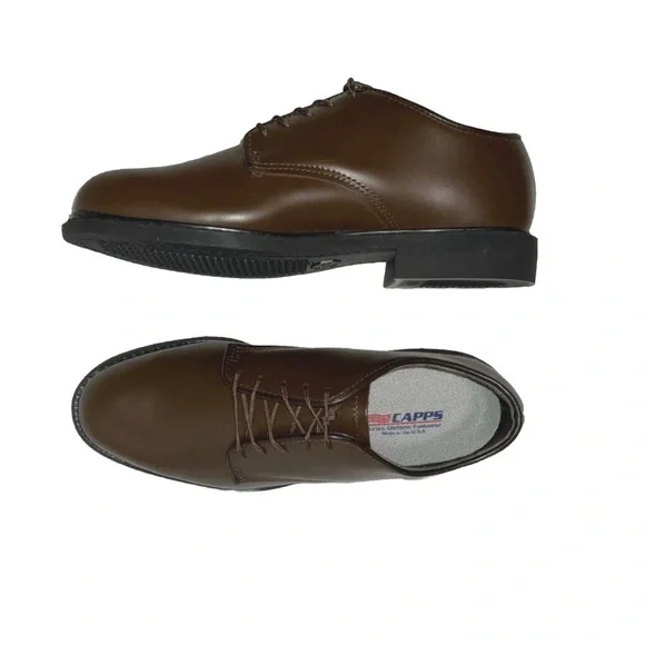 Vibram Rich Brown Leather Derbys Vibram Rich Brown Leather Derbys main image 2
